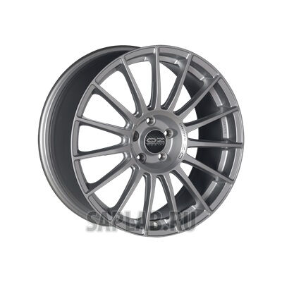 Купить запчасть OZ - WHS057048 Superturismo Dakar 20/8,5 ET40 Matt race silver + black lettering