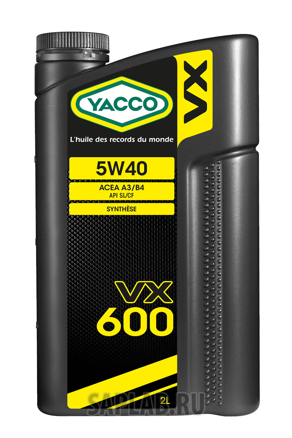 Купить запчасть YACCO - 302924 Моторное масло Yacco VX 600 SL/CF 5W-40 2л