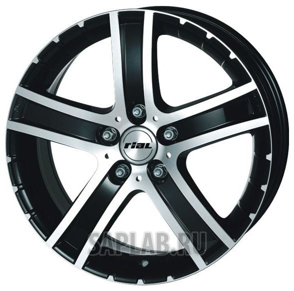 Купить запчасть RIAL - PO75747B831 RIAL PORTO 7.5X17 5/114.3 ET47 d70.1 /diamond-black front polished/ MP [PO75747B83-1]