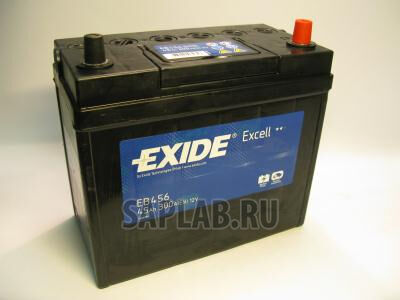 Купить запчасть  EXIDE - EB456 Аккумуляторная батарея 14.7/13.1 Евро 45ah 300a 234/127/220 EXIDE EB456