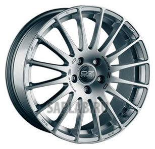 Купить запчасть OZ - WHS057418 Superturismo GT 17/7 ET25 Race silver + black lettering