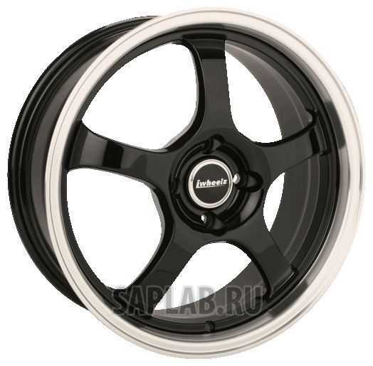 Купить запчасть IWHEELZ - 2025566 Диск R15 IW 5.5J 4х100 et51/54.1 SAMURAI MLB 2025566