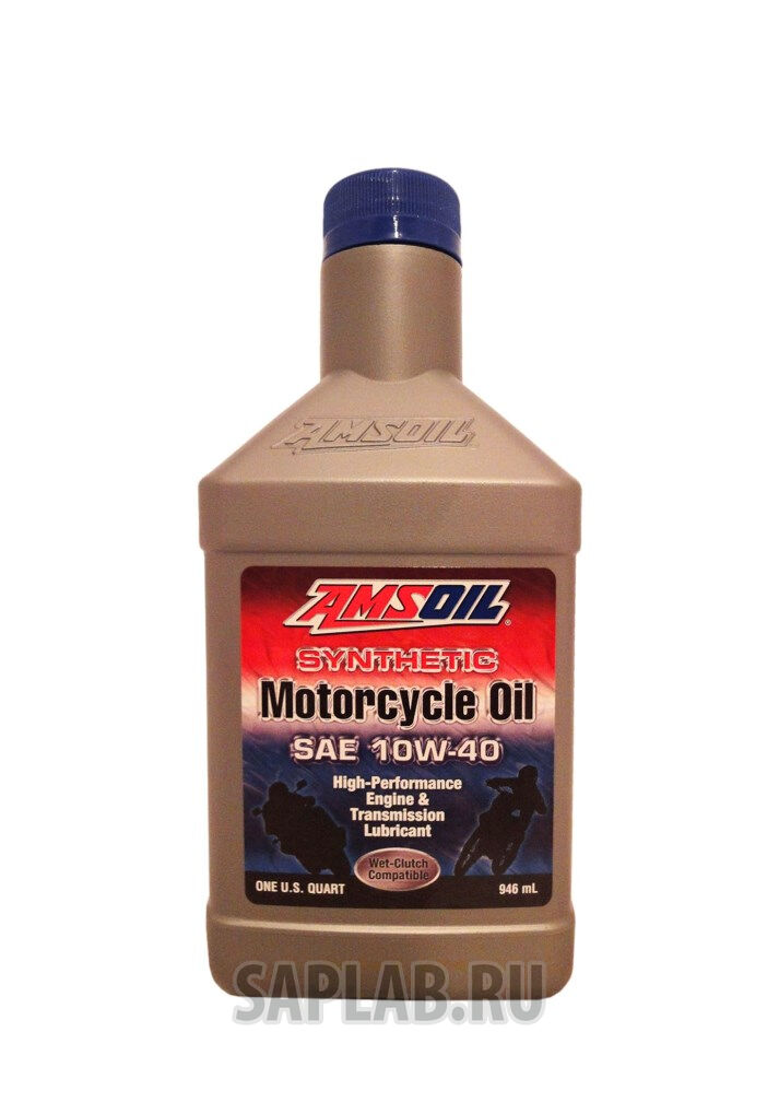 Купить запчасть AMSOIL - MCFQT Моторное масло Amsoil Metric Motorcycle 10W-40 0,946л