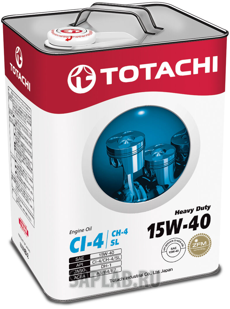 Купить запчасть TOTACHI - 4562374690318 Heavy Duty CI-4/CH-4/SL 15W-40, 6л