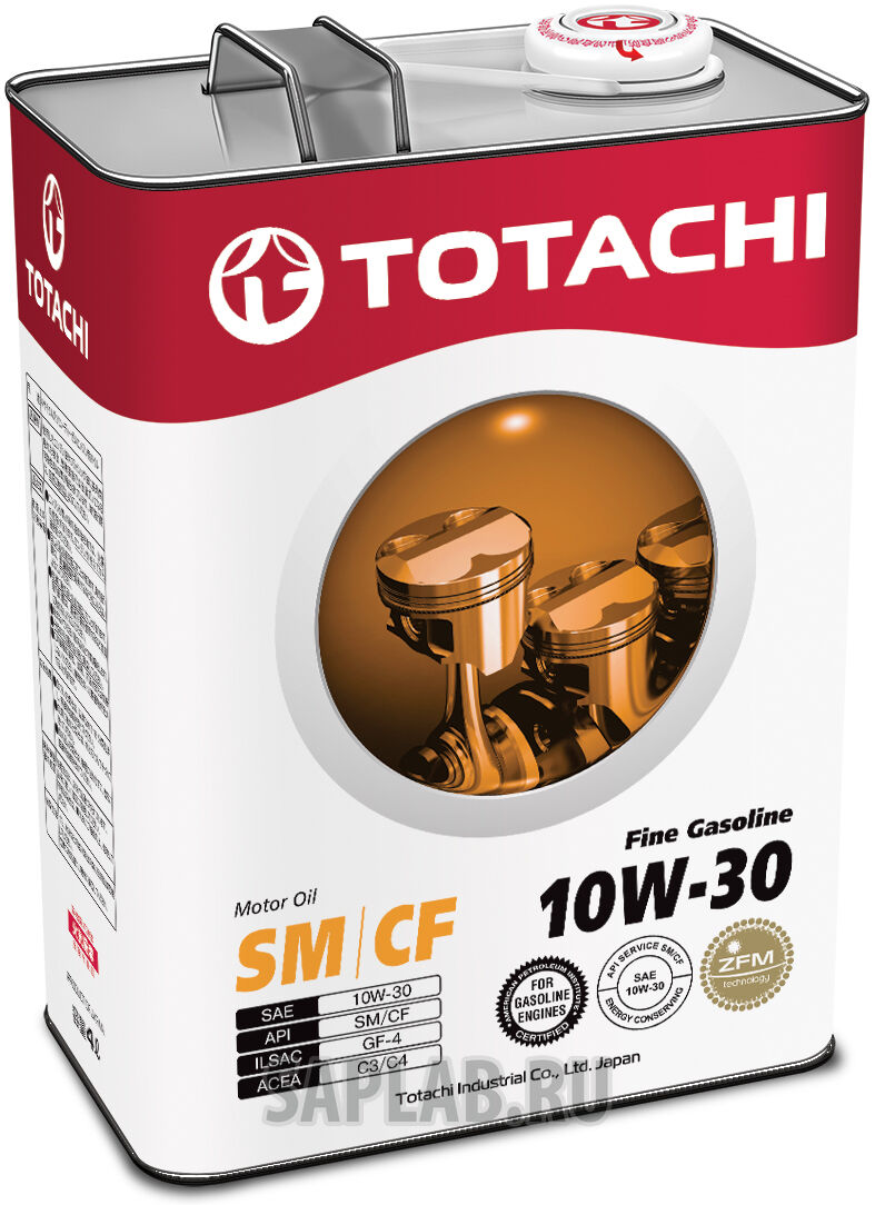 Купить запчасть TOTACHI - 4562374690066 Fine Gasoline SM/CF 10W-30, 4л