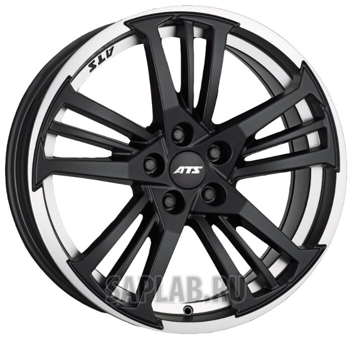 Купить запчасть ATS - WHS046771 Prazision 17/7,5 ET45 Racing black double lip polished