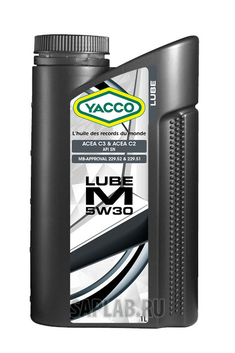 Купить запчасть YACCO - 306025 Моторное масло Yacco Lube M SN 5W-30 1л