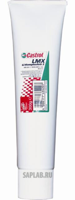 Купить запчасть CASTROL - 125270 Пластичная смазка LMX Li-Komplexfett 12 X 300 GM, 0.3л