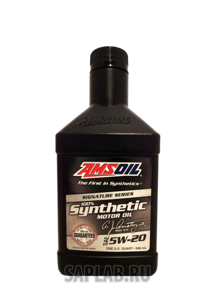 Купить запчасть AMSOIL - ALMQT Моторное масло Amsoil Signature Series 5W-20 0,946л