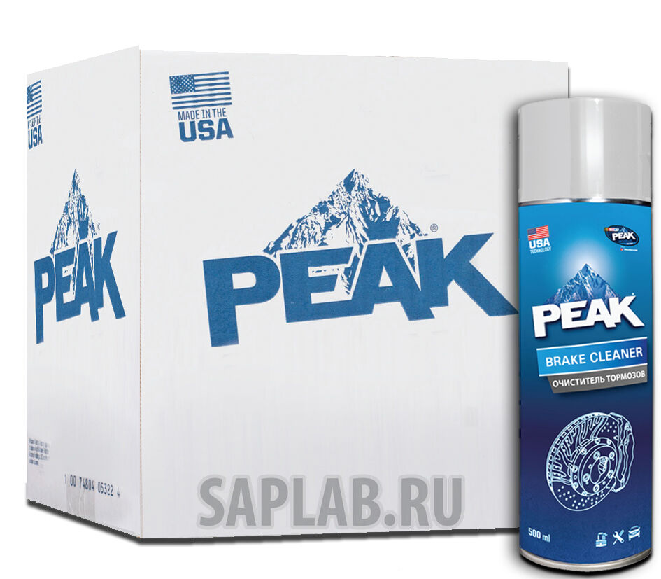 Купить запчасть PEAK - PKR100VL50012 Очиститель тормозов Brake Cleaner, 12 шт.