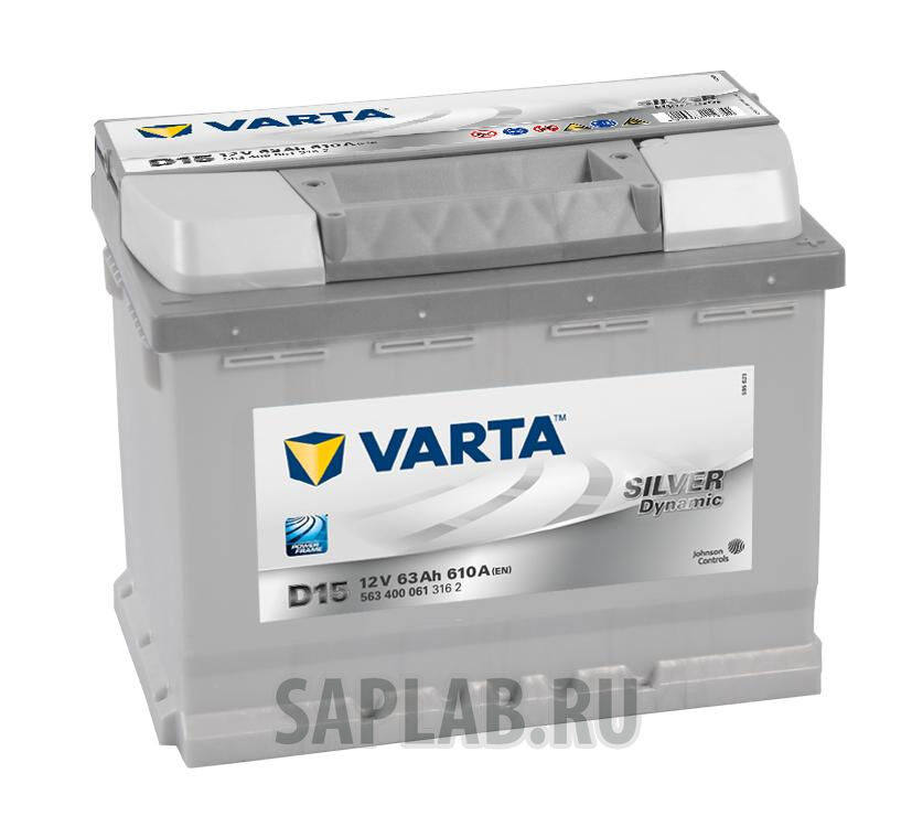 Купить запчасть  VARTA - 5634010613162 Аккумулятор автомобильный  Varta Silver Dynamic 5634010613162 63 Ач