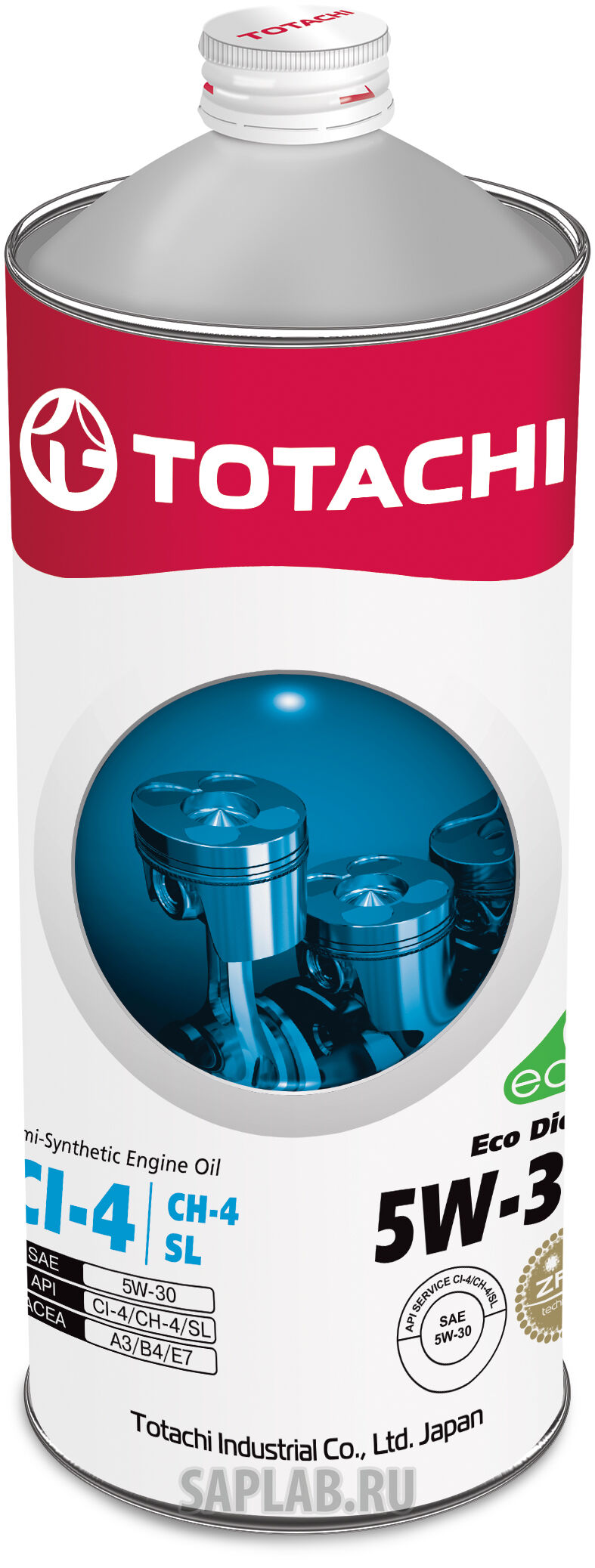 Купить запчасть TOTACHI - 4562374690462 Eco Diesel Semi-Synthetic CI-4/CH-4/SL 5W-30, 1л