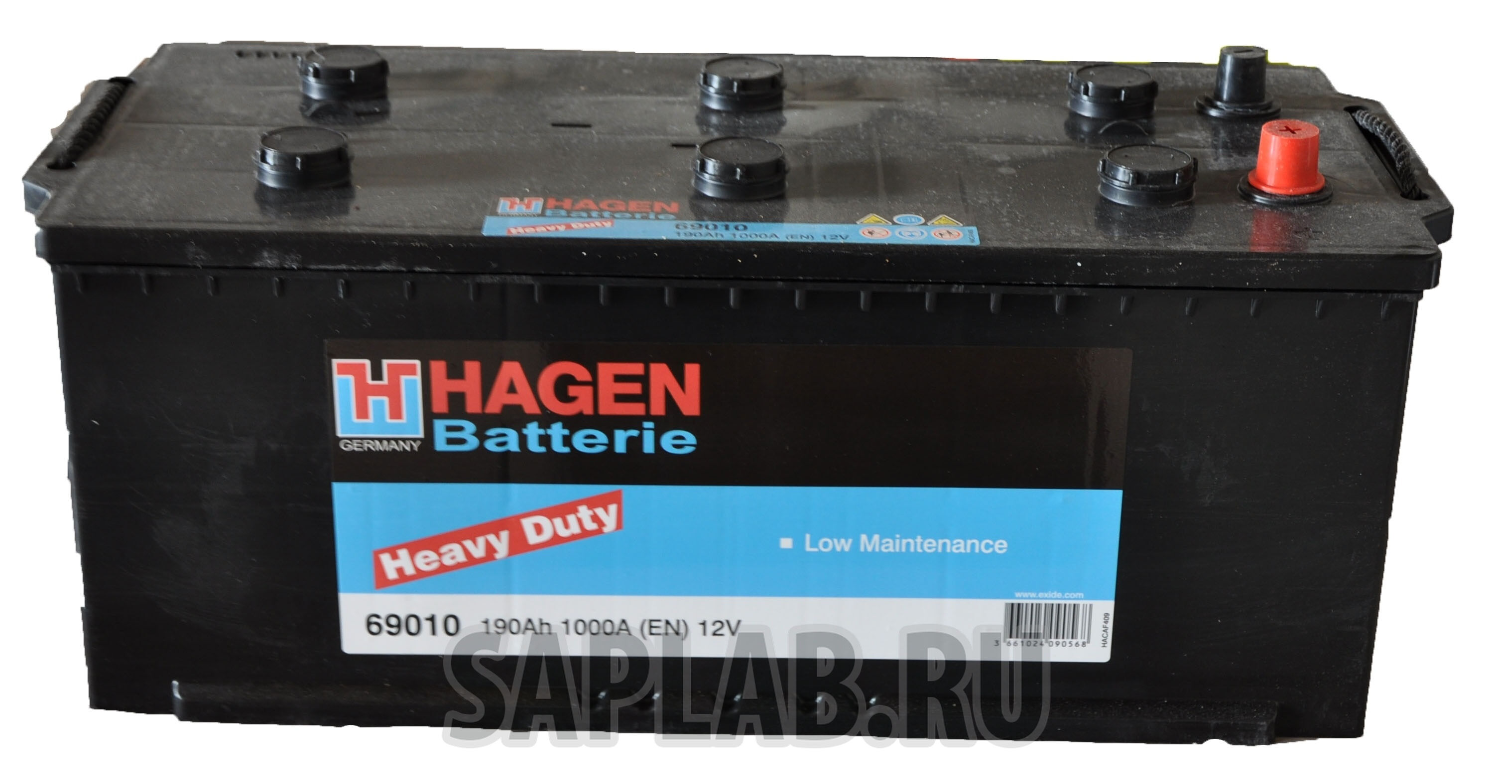 Купить запчасть  HAGEN - 69010 Аккумулятор автомобильный Hagen 12V 190Ah 1000A 69010