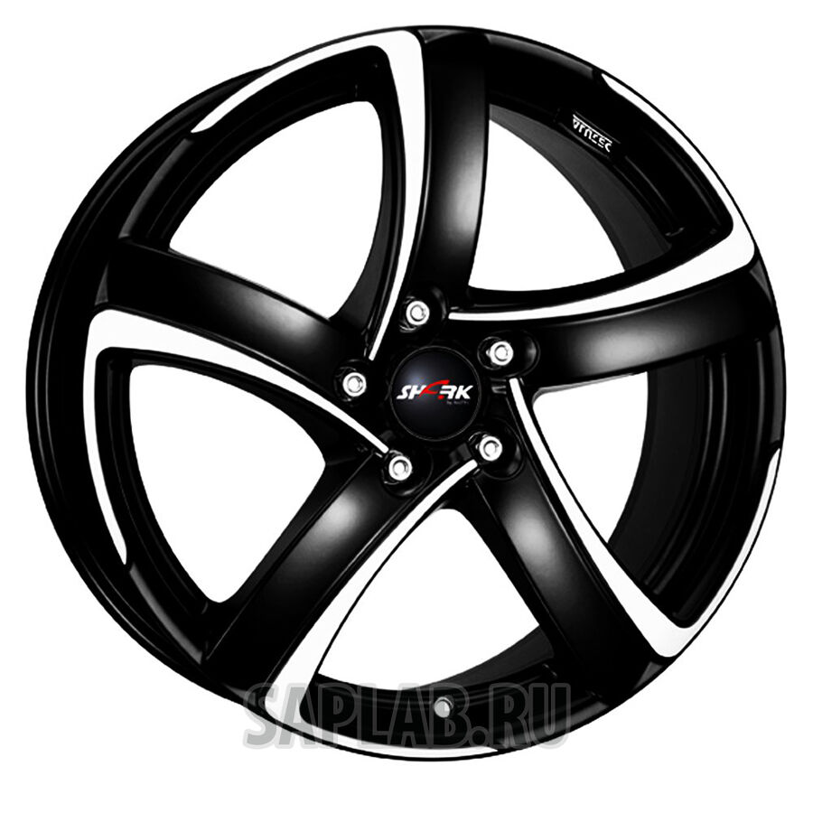 Купить запчасть ALUTEC - WHS028182 Shark 16/7 ET48 Racing black polished