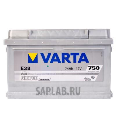 Купить запчасть  VARTA - 574402075 Аккумуляторная Батарея Silver Dynamic 19.5/17.9 Евро 74ah 750a 278/175/175 Varta