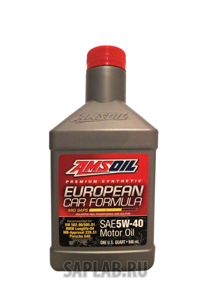 Купить запчасть AMSOIL - AFLQT Моторное масло Amsoil European Car Formula SAE 5W-40 0,946л