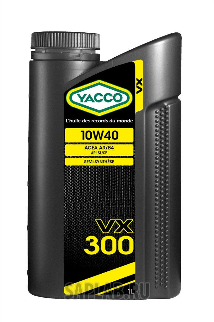 Купить запчасть YACCO - 303325 Моторное масло Yacco VX 300 SL/CF 10W-40 1л