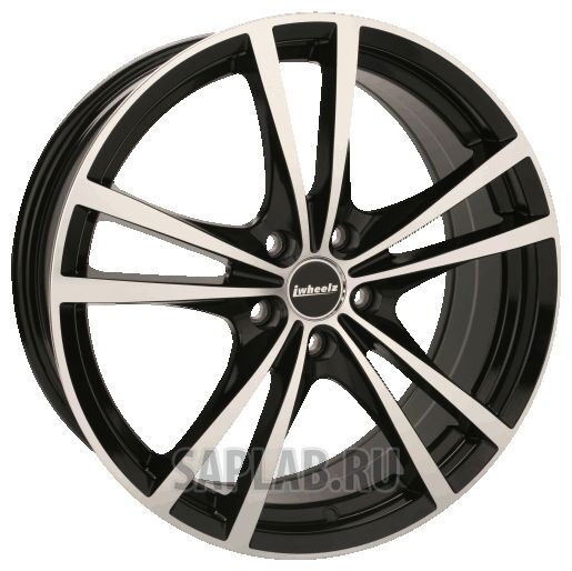 Купить запчасть IWHEELZ - 1006706 Диск R18 IW 7.5J 5х114.3 et50/67.1 JUMP BMF 1006706