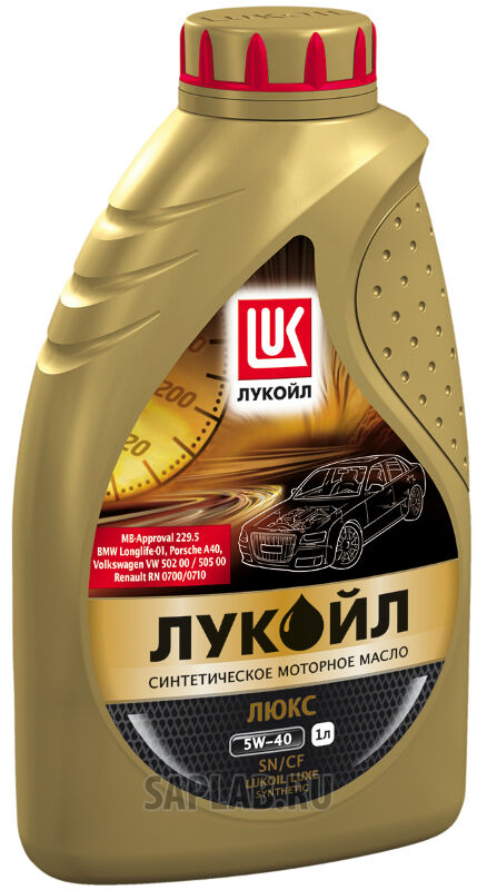 Купить запчасть LUKOIL - 19189 Моторное масло Lukoil Люкс SL/CF 5W-40 1л