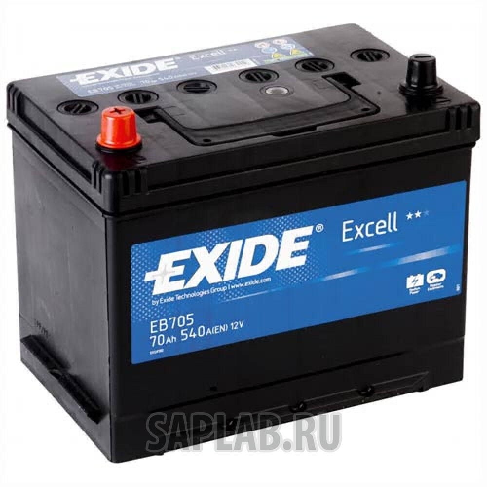 Купить запчасть  EXIDE - EB705 Аккумулятор автомобильный EXIDE EB705 70 Ач