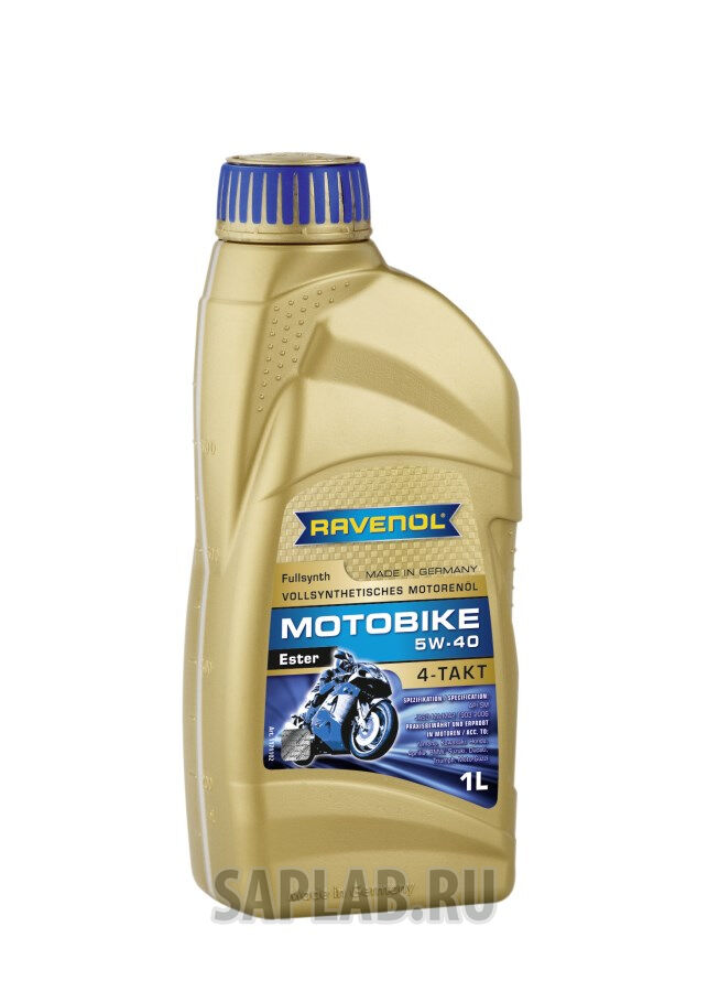 Купить запчасть RAVENOL - 4014835730717 Моторное масло Ravenol Motobike 4-T Ester 5W-40 1л