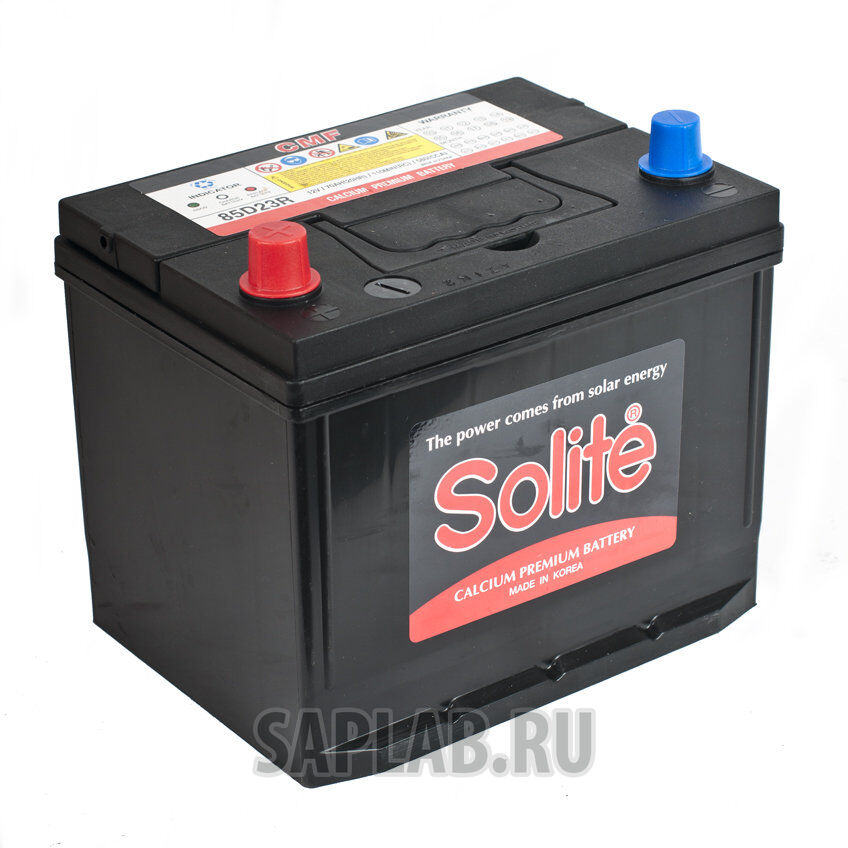 Купить запчасть  SOLITE - 85D23R Аккумулятор SOLITE 85D23R (70L 580A 230x172x204)