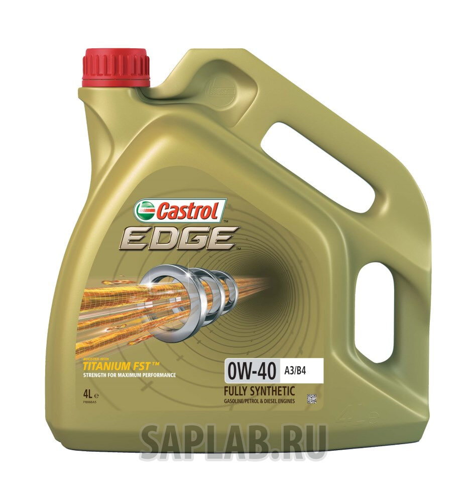 Купить запчасть CASTROL - 15338D Моторное масло Castrol Edge 0W-40 4л