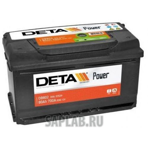 Купить запчасть  DETA - DB802 Аккумулятор автомобильный DETA DB802 80 Ач