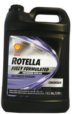 Купить запчасть SHELL - 021400018013 Rotella FULLY FORMULATED Coolant/Antifreeze WITH SCA Concentrate