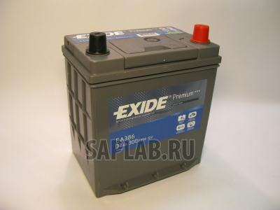 Купить запчасть  EXIDE - EA386 Аккумулятор автомобильный EXIDE EA386 38 Ач