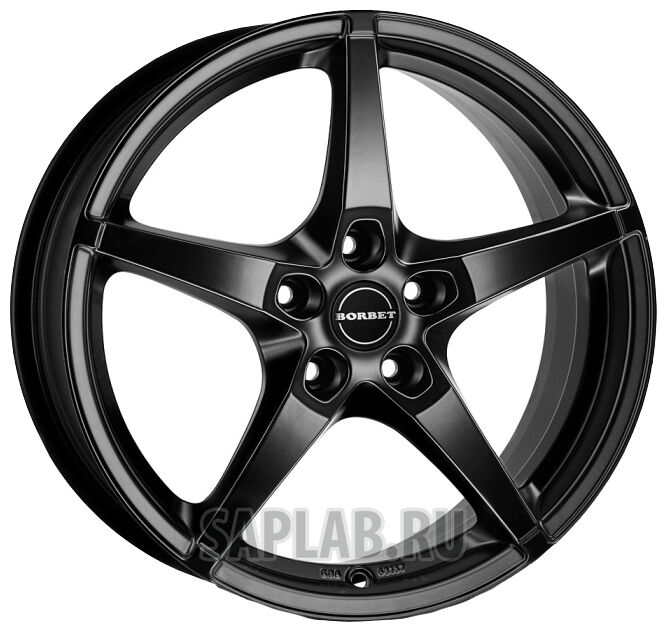 Купить запчасть BORBET - WHS059205 FS 17/7 ET38 Schwarz matt