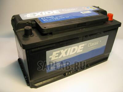 Купить запчасть  EXIDE - EC900 Аккумулятор автомобильный EXIDE EC900 90 Ач