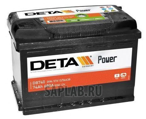 Купить запчасть  DETA - DB740 Аккумулятор автомобильный DETA DB740 74 Ач