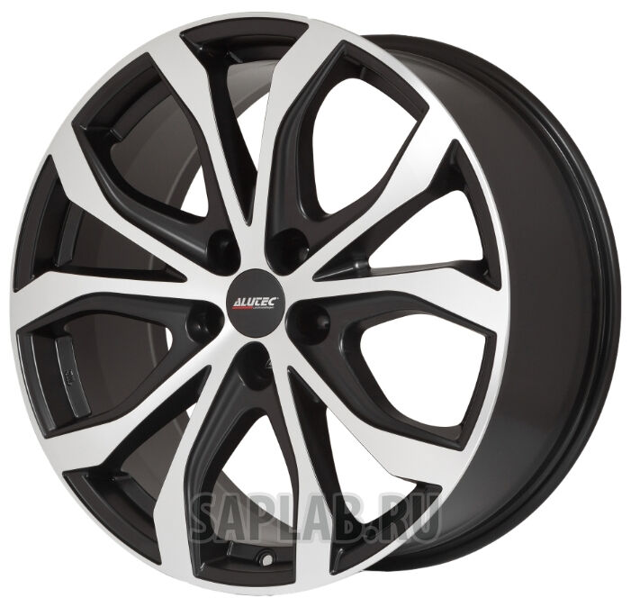 Купить запчасть ALUTEC - WHS105382 W10 20/9 ET52 Racing black front polished