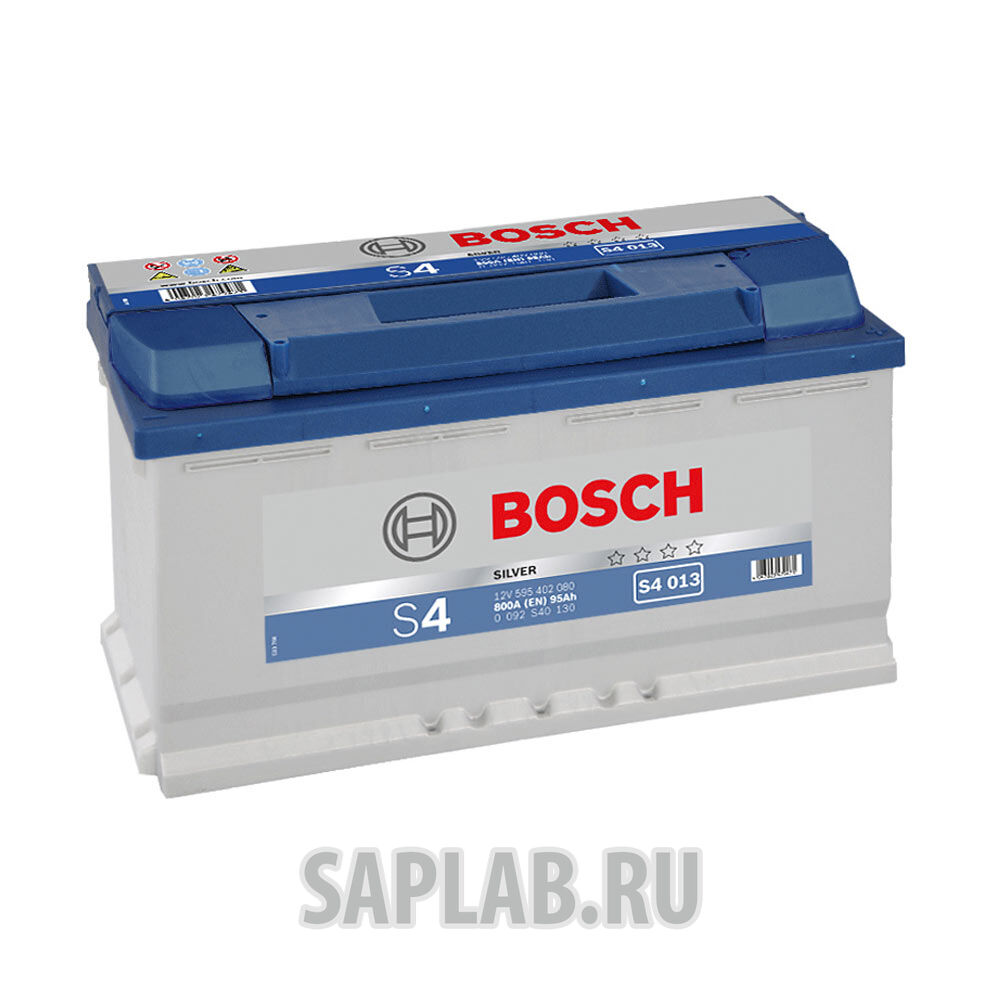 Купить запчасть  BOSCH - 0092S40130 Аккумулятор автомобильный Bosch 0092S40130