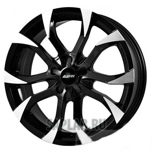 Купить запчасть ALUTEC - WHS105376 W10 20/9 ET43 Racing black front polished