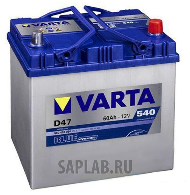 Купить запчасть  VARTA - 5604100543132 Аккумулятор VARTA Blue D47 60R 540A 232x173x225 5604100543132