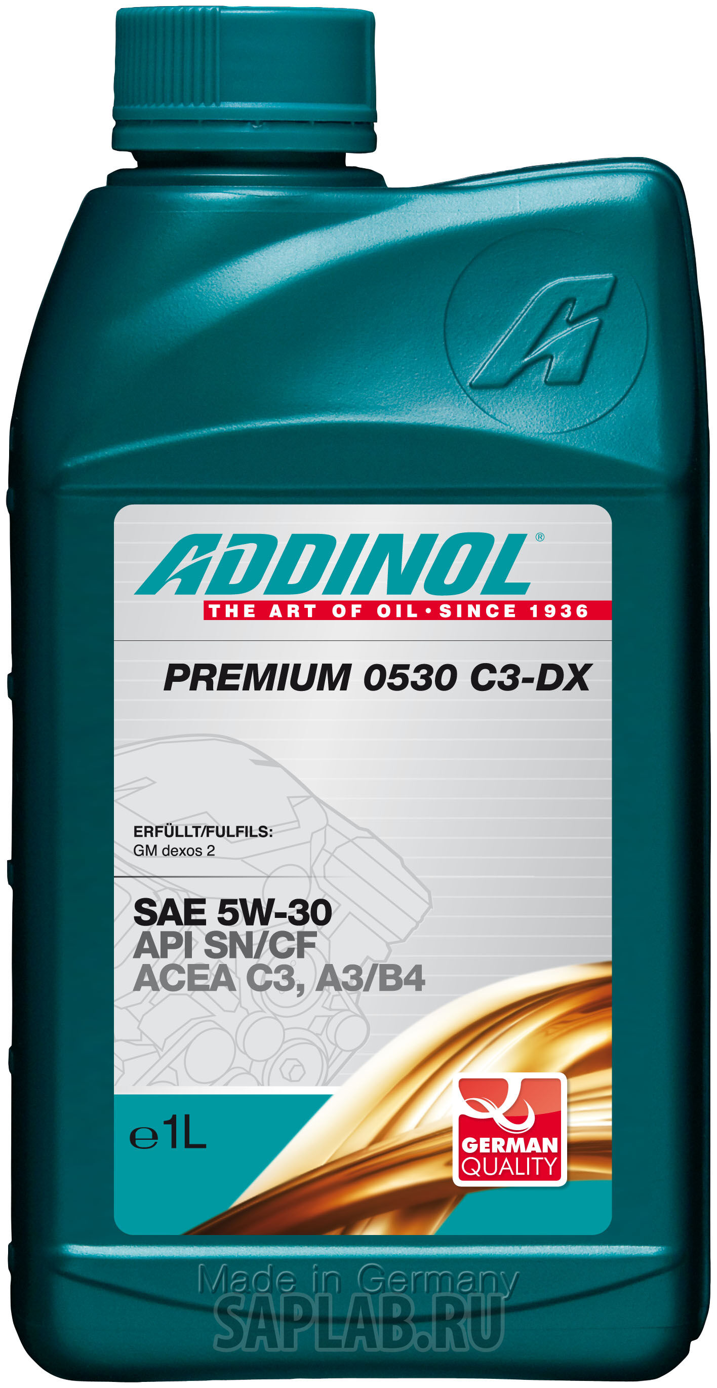 Купить запчасть ADDINOL - 4014766073570 Premium 0530 C3-DX 5W-30, 1л