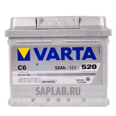 Купить запчасть  VARTA - 552401052 Аккумуляторная Батарея Silver Dynamic 19.5/17.9 Евро 52ah 520a 207/175/175 Varta