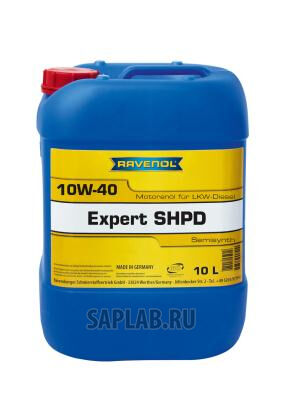 Купить запчасть RAVENOL - 4014835725843 Моторное масло Ravenol Expert SHPD SAE 10W-40 10л