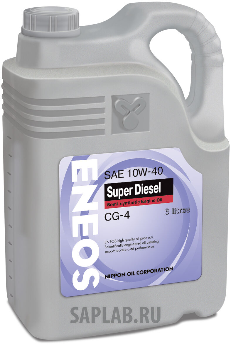 Купить запчасть ENEOS - OIL1329 Моторное масло Eneos Super Diesel Semi-Synthetic 10W-40 6л