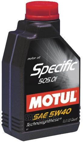 Купить запчасть MOTUL - 101573 Моторное масло Motul Specific 502 00 / 505 00 / 505 01 SAE 5W-40 1л