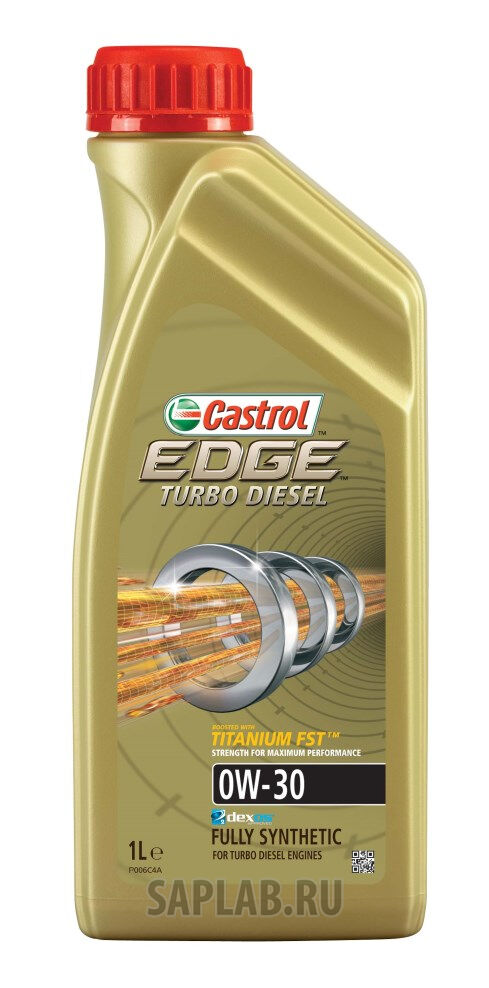 Купить запчасть CASTROL - 1534A2 Моторное масло Castrol Edge Turbo Diesel 0W-30 1л