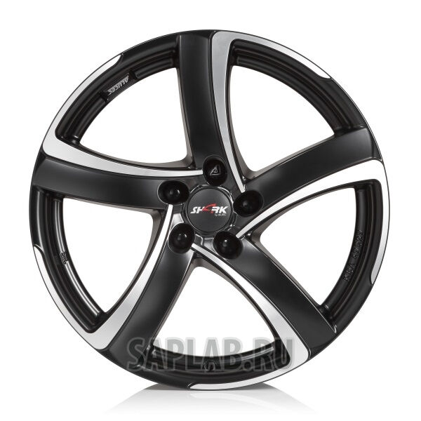 Купить запчасть ALUTEC - WHS027812 Shark 17/7,5 ET47 Racing black front polished