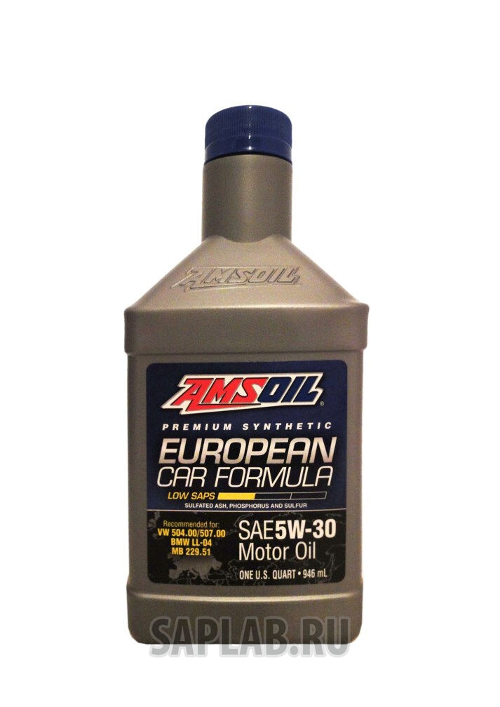 Купить запчасть AMSOIL - AELQT Моторное масло Amsoil European Car Formula SAE 5W-30 0,946л