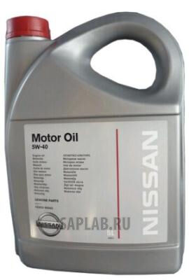 Купить запчасть NISSAN - KE90090042R Моторное масло Nissan Fully synthetic 5w-40 5л