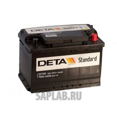 Купить запчасть  DETA - DC700 Аккумулятор автомобильный DETA DC700 70 Ач