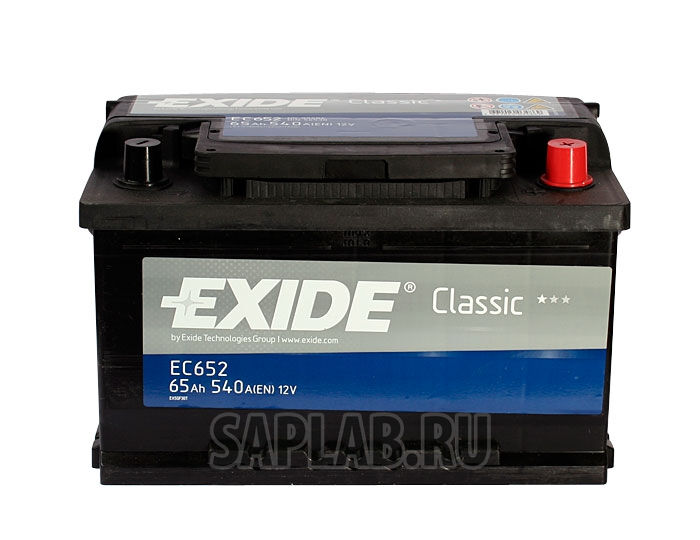 Купить запчасть  EXIDE - EC652 Аккумулятор автомобильный EXIDE EC652 65 Ач