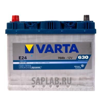 Купить запчасть  VARTA - 570413063 Аккумуляторнаябатарея!BLUEDYNAMIC19.5/17.9рус70Ah630A261/175/220\VARTA570413063