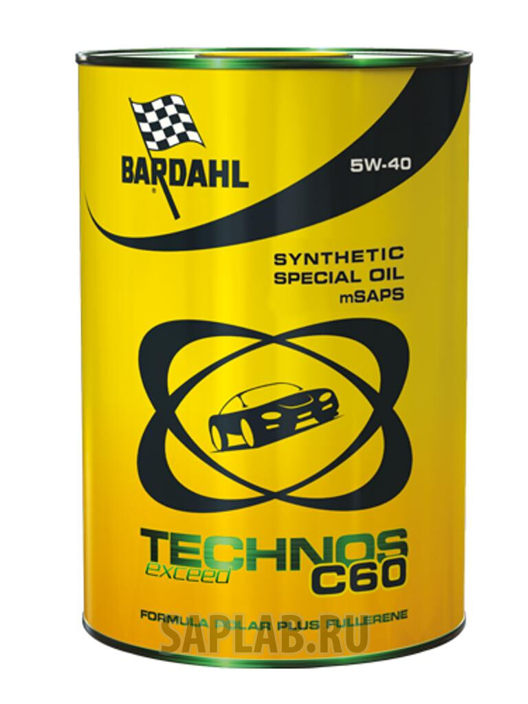 Купить запчасть BARDAHL - 309040 TECHNOS MSAPS Exceed C60, 5W-40, 1л.